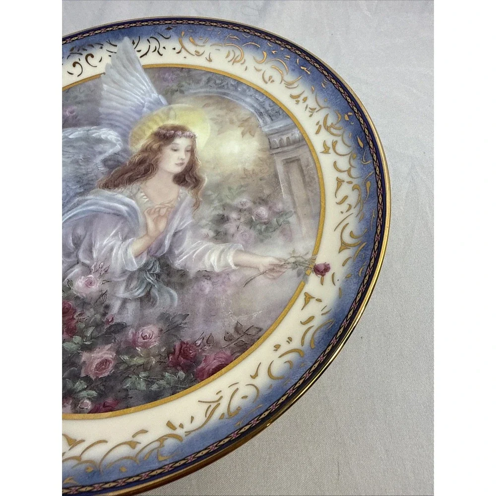 Lenox Lena Liu On Loving Wings Collector Plate 1998 Angelic Visions 2584A 8